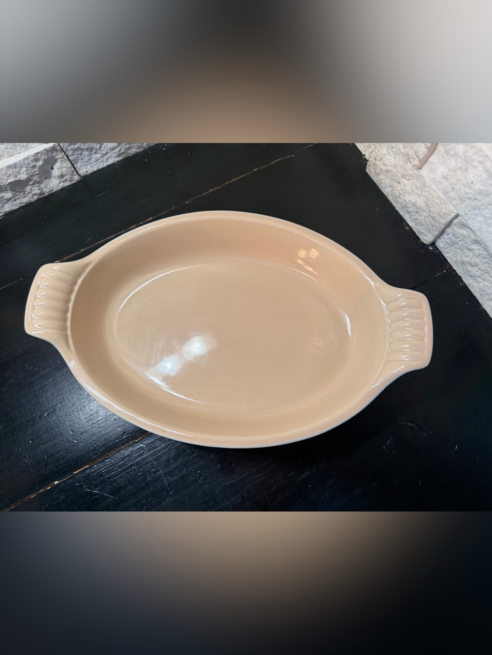 Le Creuset Oval Baking Au Gratin Casserole Dish 7.25” x 11.5” - Picture 4 of 7